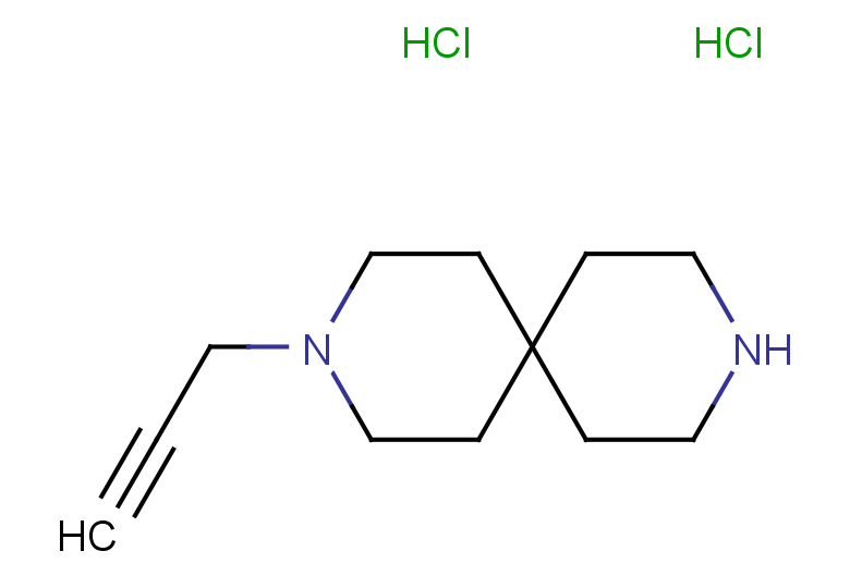 3-(prop-2-yn-1-yl)-3,9-diazaspiro[5.5]undecane dihydrochloride