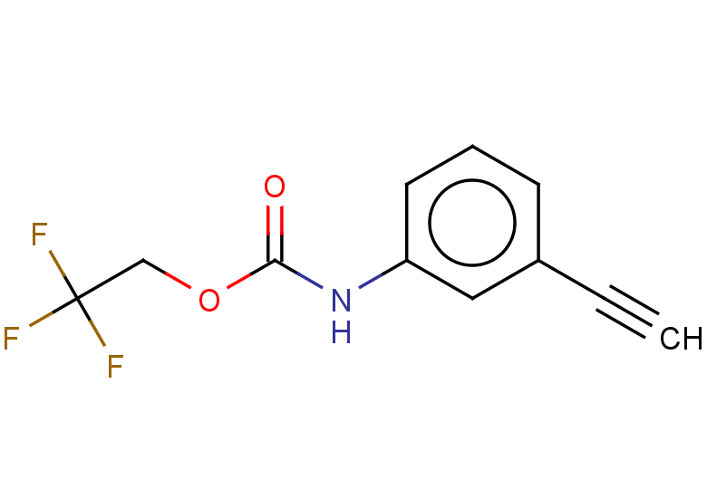 2,2,2-trifluoroethyl N-(3-ethynylphenyl)carbamate