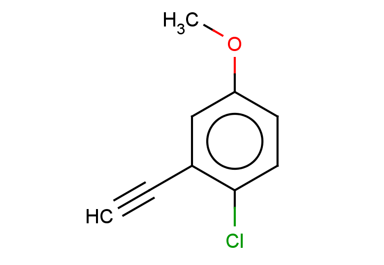 1-chloro-2-ethynyl-4-methoxybenzene