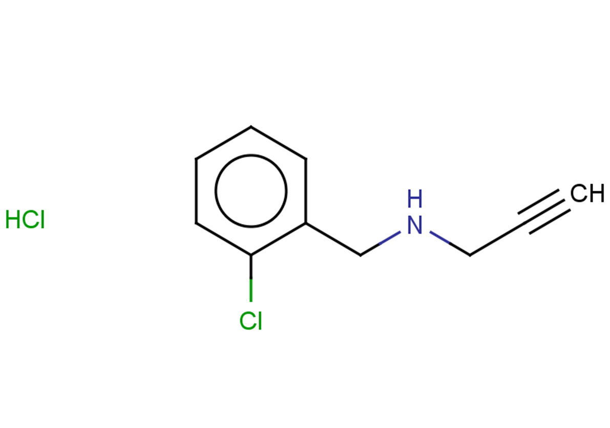 [(2-chlorophenyl)methyl](prop-2-yn-1-yl)amine hydrochloride