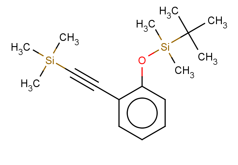tert-butyldimethyl{2-[2-(trimethylsilyl)ethynyl]phenoxy}silane