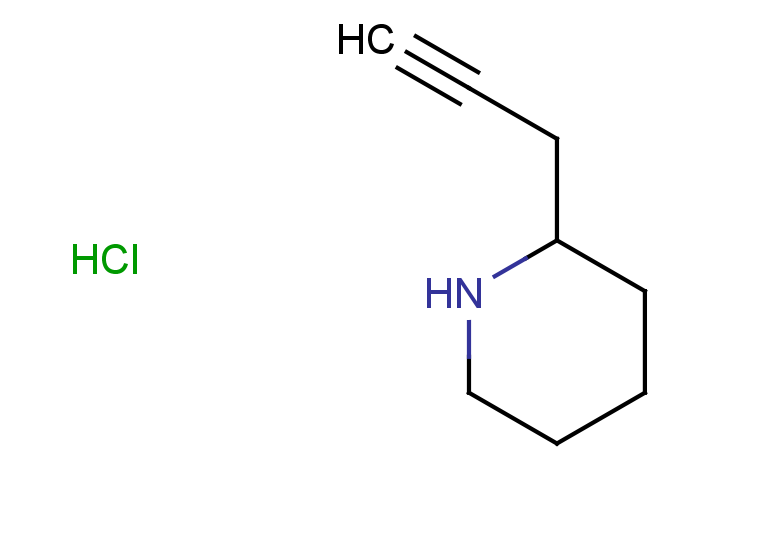 2-(prop-2-yn-1-yl)piperidine hydrochloride