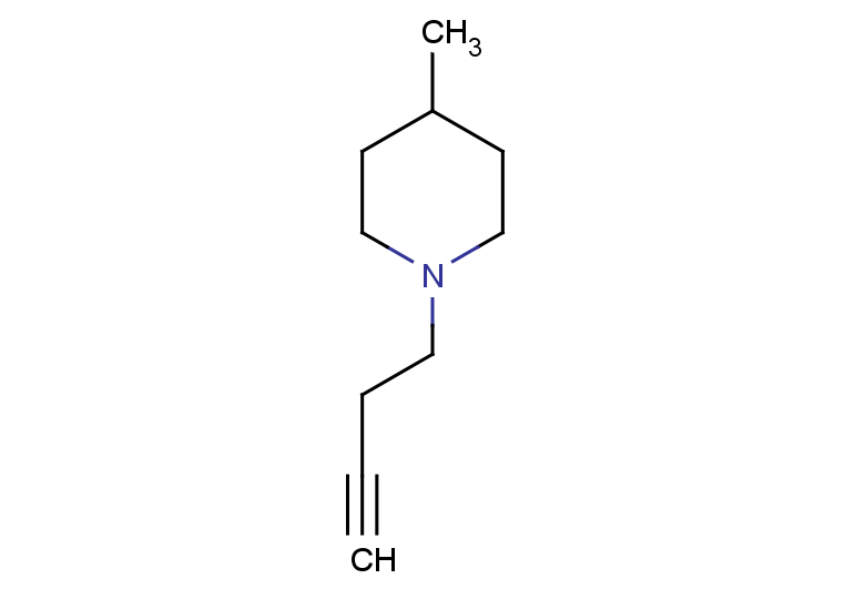1-(but-3-yn-1-yl)-4-methylpiperidine