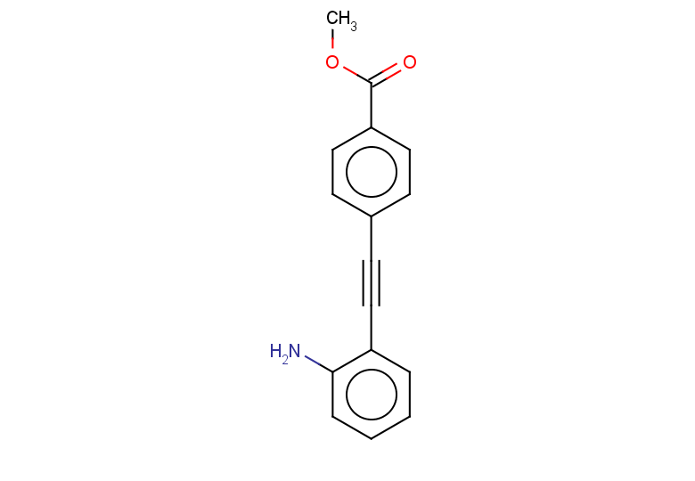 methyl 4-[2-(2-aminophenyl)ethynyl]benzoate