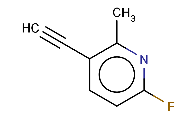 3-ethynyl-6-fluoro-2-methylpyridine