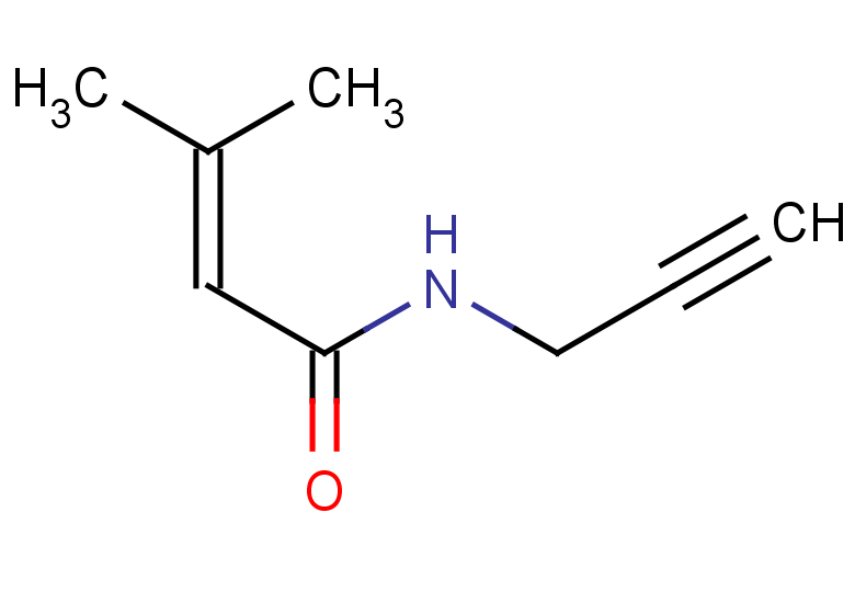 3-methyl-N-(prop-2-yn-1-yl)but-2-enamide