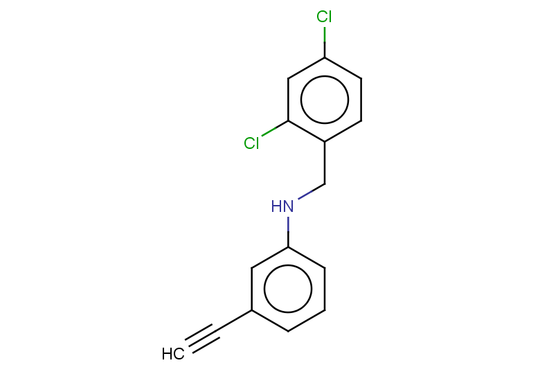 N-[(2,4-dichlorophenyl)methyl]-3-ethynylaniline