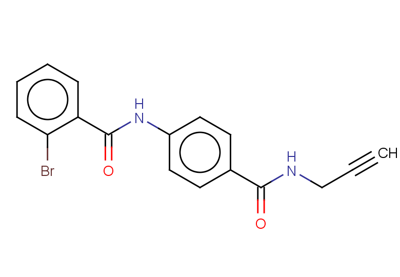 2-bromo-N-{4-[(prop-2-yn-1-yl)carbamoyl]phenyl}benzamide