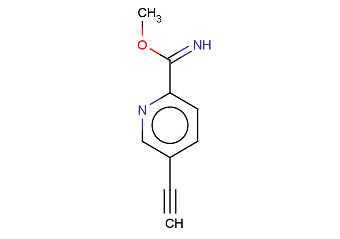 methyl 5-ethynylpyridine-2-carboximidate