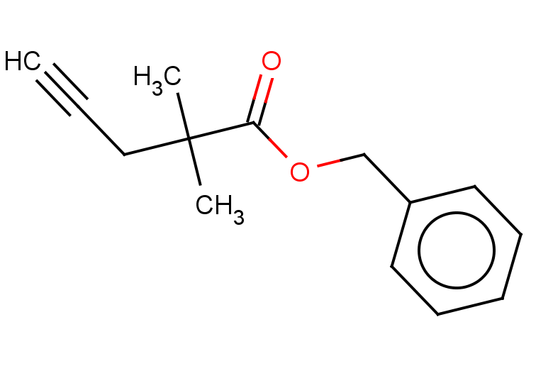 benzyl 2,2-dimethylpent-4-ynoate