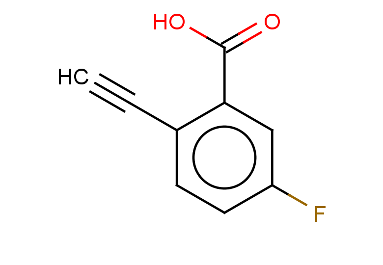 2-ethynyl-5-fluorobenzoic acid