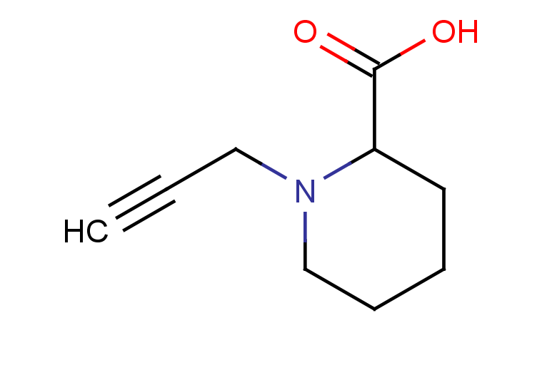 1-(prop-2-yn-1-yl)piperidine-2-carboxylic acid