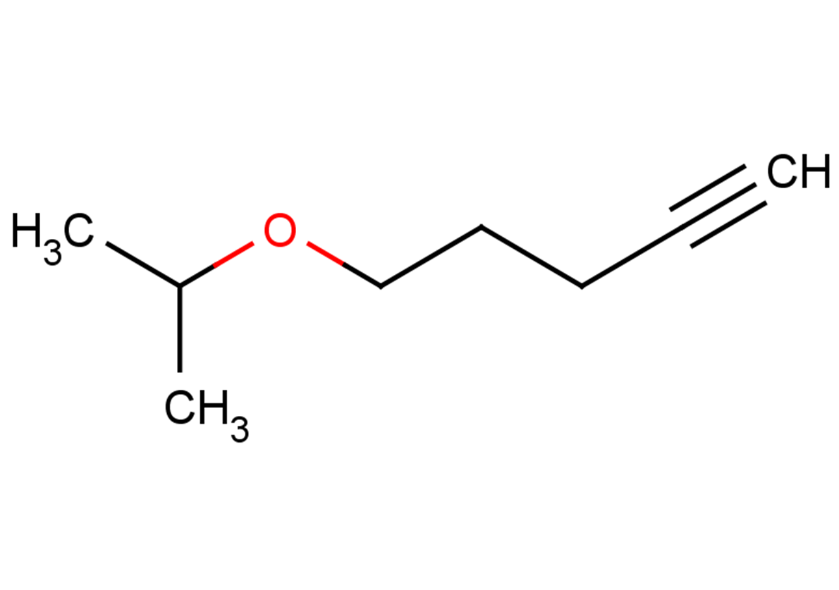 5-(propan-2-yloxy)pent-1-yne