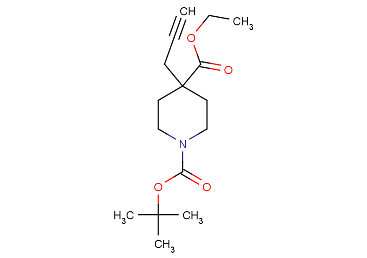 1-tert-butyl 4-ethyl 4-(prop-2-yn-1-yl)piperidine-1,4-dicarboxylate