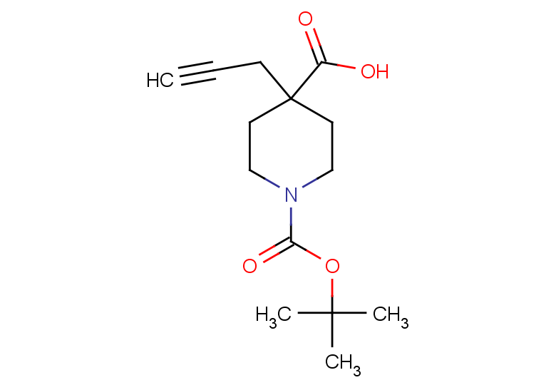 1-[(tert-butoxy)carbonyl]-4-(prop-2-yn-1-yl)piperidine-4-carboxylic acid