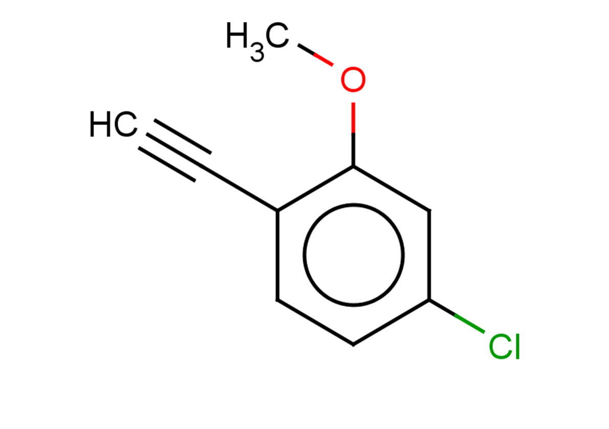 4-chloro-1-ethynyl-2-methoxybenzene