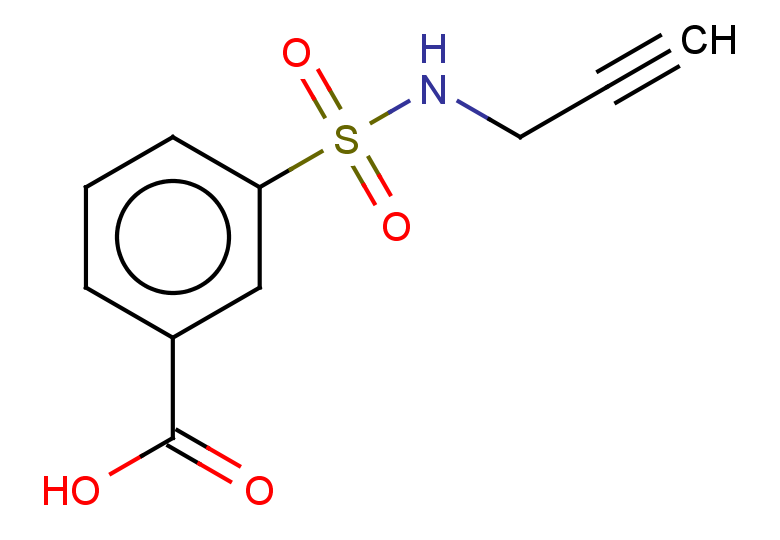 3-[(prop-2-yn-1-yl)sulfamoyl]benzoic acid
