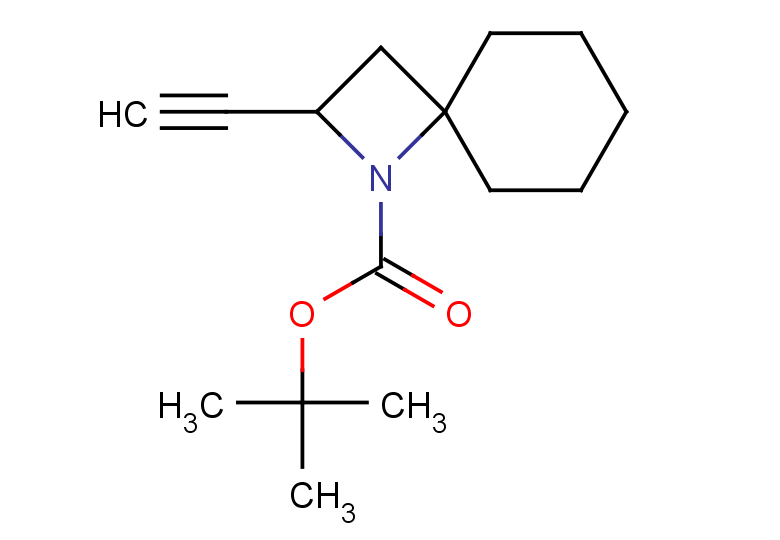 tert-butyl 2-ethynyl-1-azaspiro[3.5]nonane-1-carboxylate