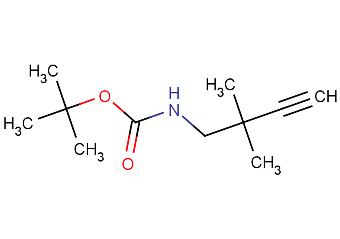 tert-butyl N-(2,2-dimethylbut-3-yn-1-yl)carbamate