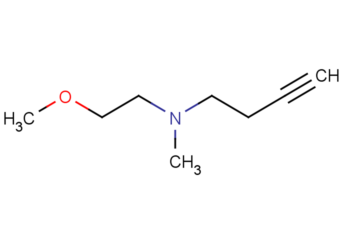 (but-3-yn-1-yl)(2-methoxyethyl)methylamine