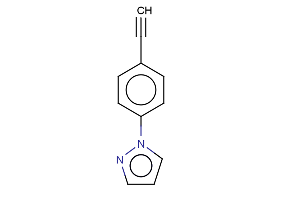 1-(4-ethynylphenyl)-1H-pyrazole