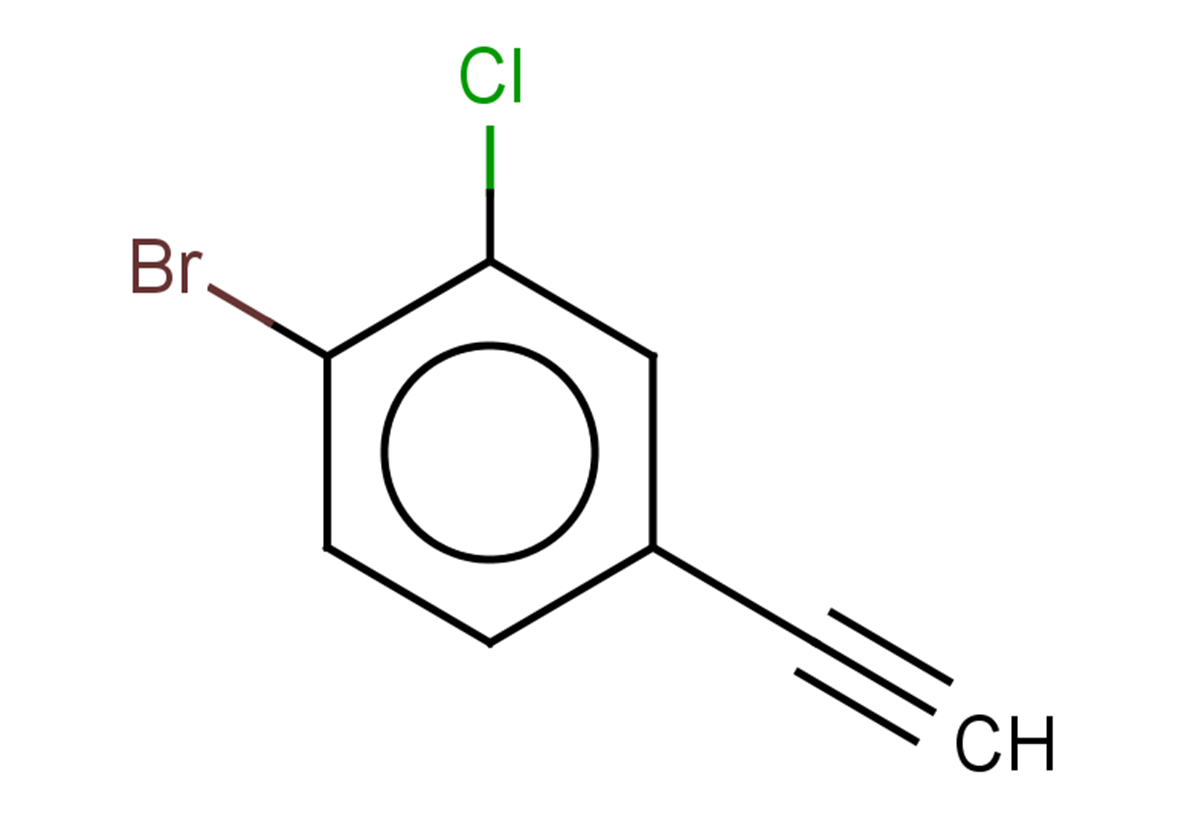 1-bromo-2-chloro-4-ethynylbenzene