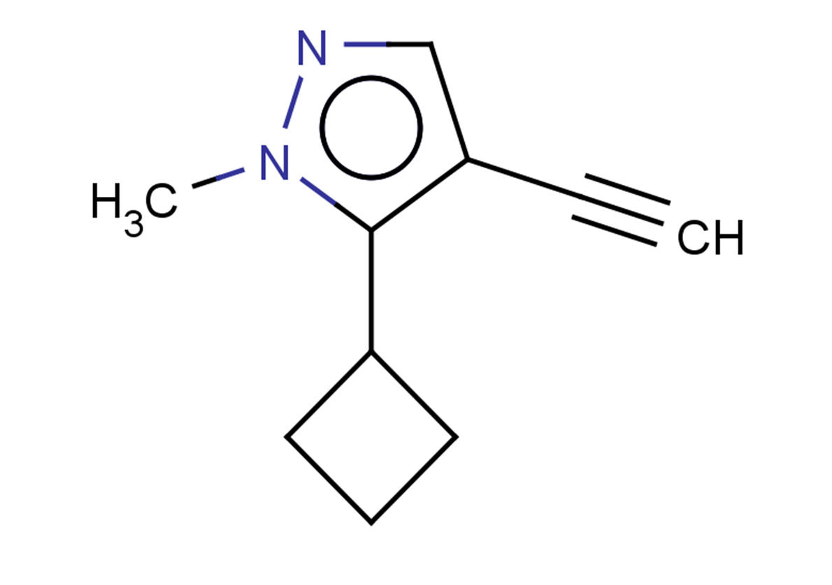 5-cyclobutyl-4-ethynyl-1-methyl-1H-pyrazole