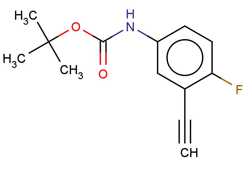 tert-butyl N-(3-ethynyl-4-fluorophenyl)carbamate
