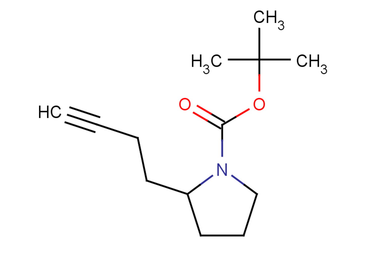 tert-butyl 2-(but-3-yn-1-yl)pyrrolidine-1-carboxylate