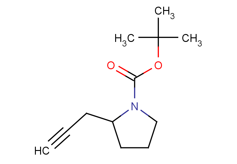 tert-butyl 2-(prop-2-yn-1-yl)pyrrolidine-1-carboxylate
