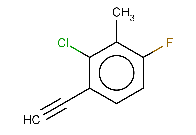 2-chloro-1-ethynyl-4-fluoro-3-methylbenzene
