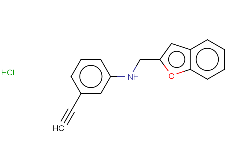 N-[(1-benzofuran-2-yl)methyl]-3-ethynylaniline hydrochloride