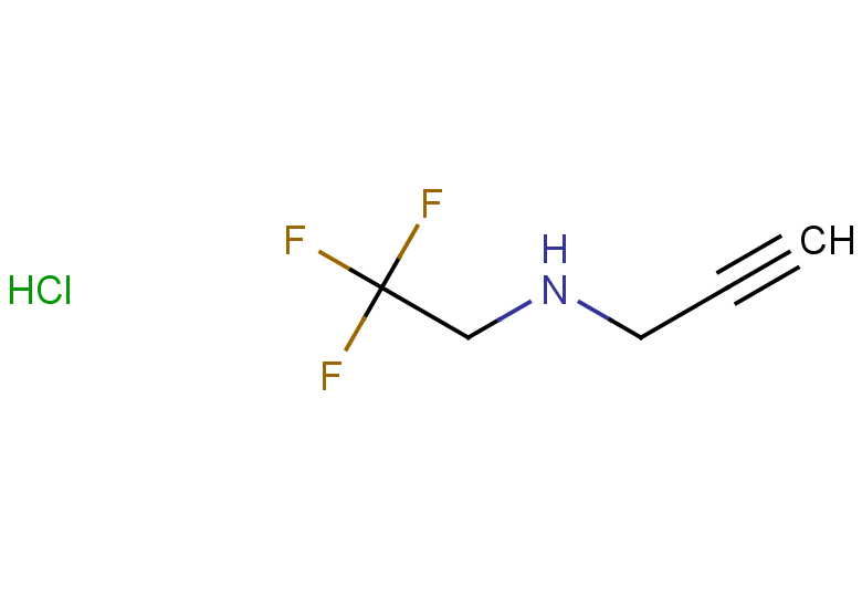 (prop-2-yn-1-yl)(2,2,2-trifluoroethyl)amine hydrochloride