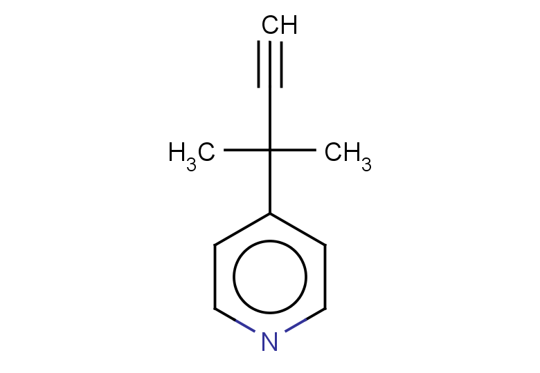 4-(2-methylbut-3-yn-2-yl)pyridine