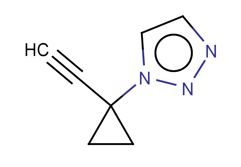 1-(1-ethynylcyclopropyl)-1H-1,2,3-triazole