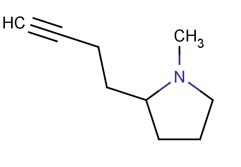 2-(but-3-yn-1-yl)-1-methylpyrrolidine
