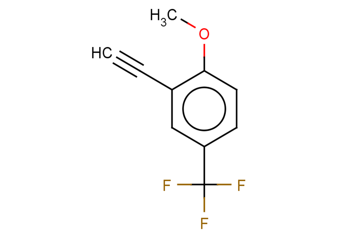 2-ethynyl-1-methoxy-4-(trifluoromethyl)benzene