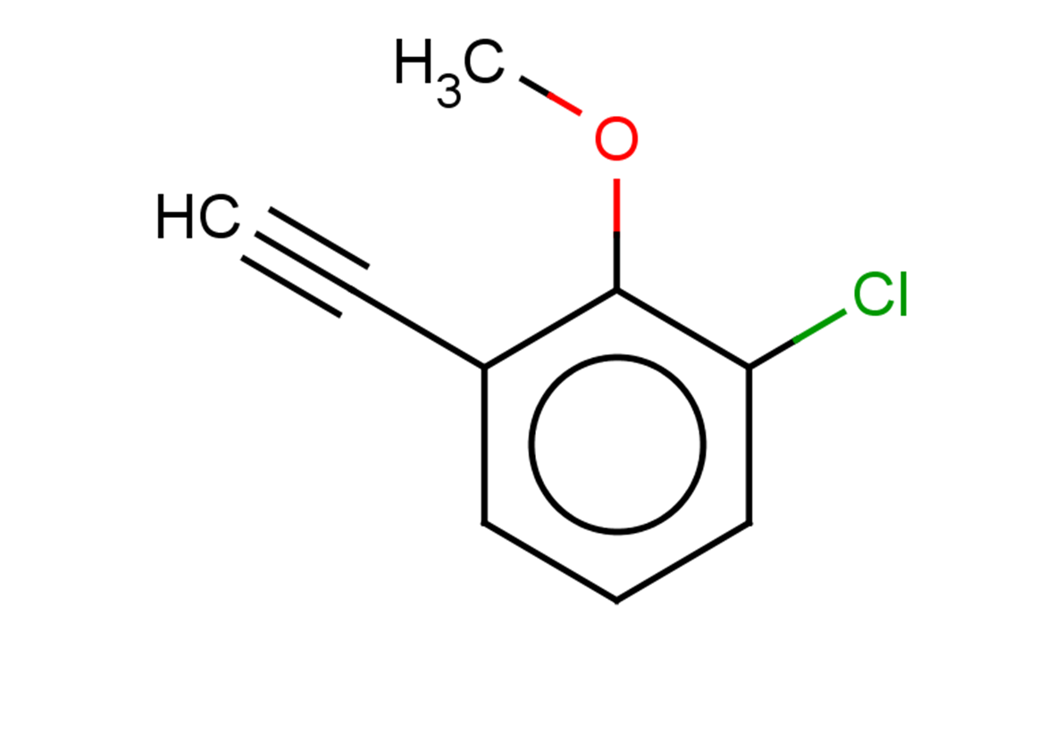 1-chloro-3-ethynyl-2-methoxybenzene