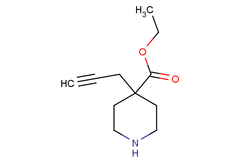 ethyl 4-(prop-2-yn-1-yl)piperidine-4-carboxylate