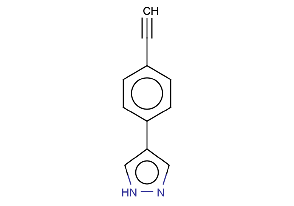 4-(4-ethynylphenyl)-1H-pyrazole