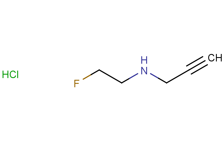 (2-fluoroethyl)(prop-2-yn-1-yl)amine hydrochloride