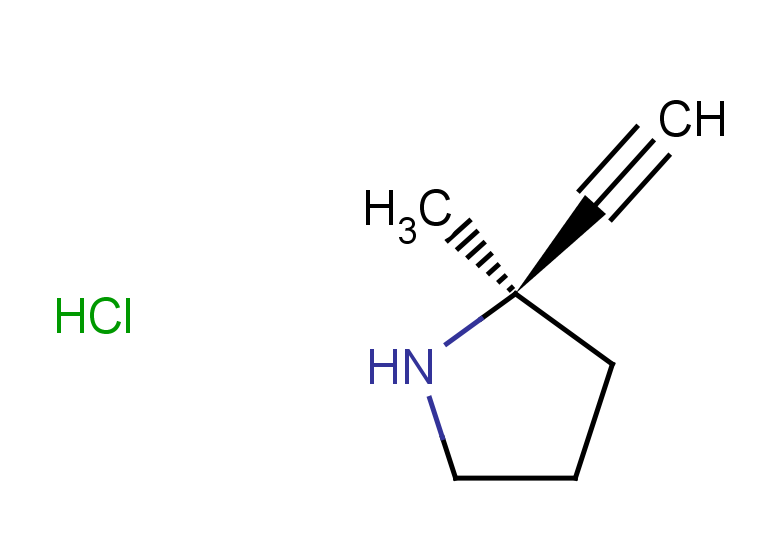 (2R)-2-ethynyl-2-methylpyrrolidine hydrochloride