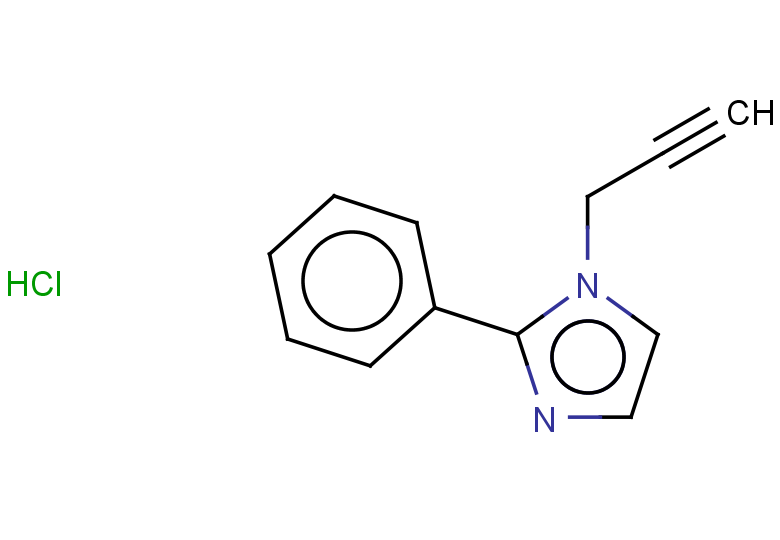 2-phenyl-1-(prop-2-yn-1-yl)-1H-imidazole hydrochloride