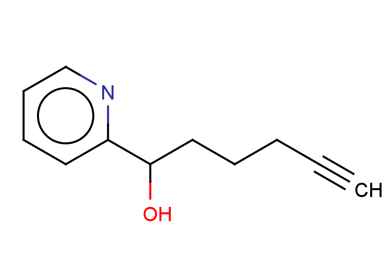 1-(pyridin-2-yl)hex-5-yn-1-ol