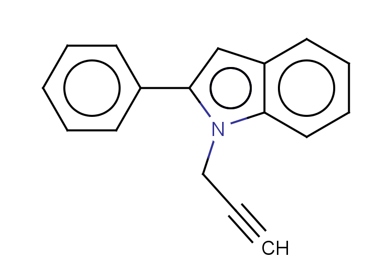 2-phenyl-1-(prop-2-yn-1-yl)-1H-indole