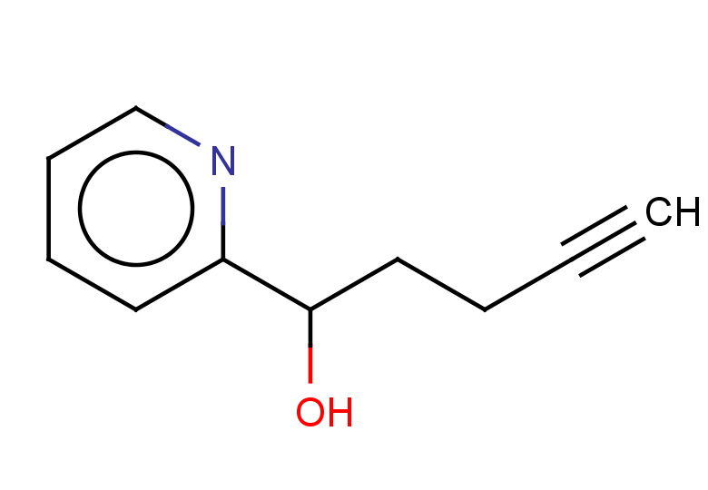 1-(pyridin-2-yl)pent-4-yn-1-ol