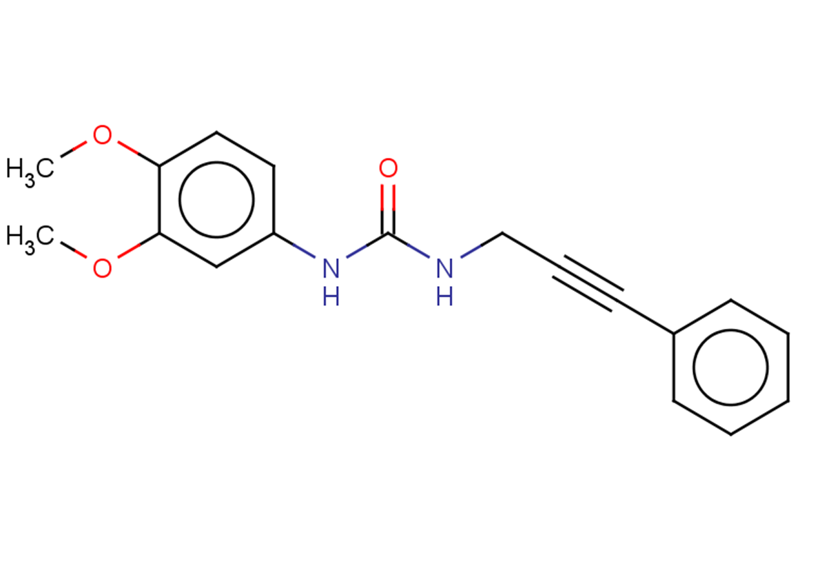 3-(3,4-dimethoxyphenyl)-1-(3-phenylprop-2-yn-1-yl)urea
