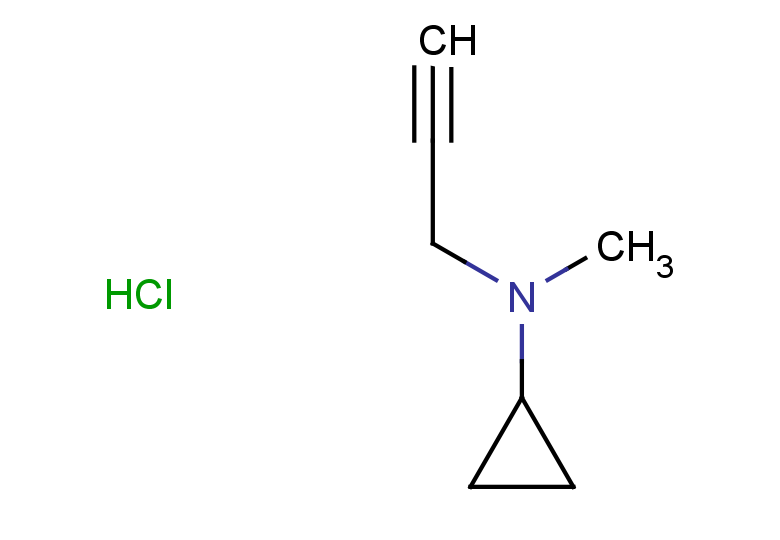 N-methyl-N-(prop-2-yn-1-yl)cyclopropanamine hydrochloride