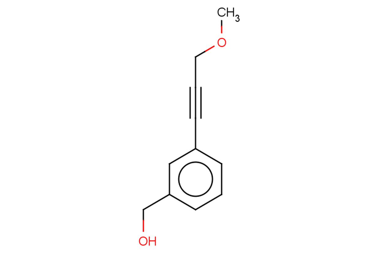 [3-(3-methoxyprop-1-yn-1-yl)phenyl]methanol