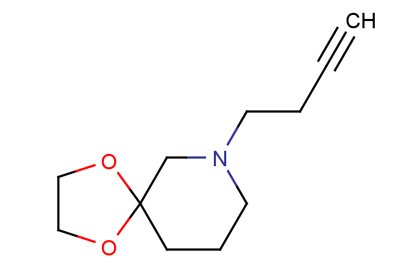 7-(but-3-yn-1-yl)-1,4-dioxa-7-azaspiro[4.5]decane